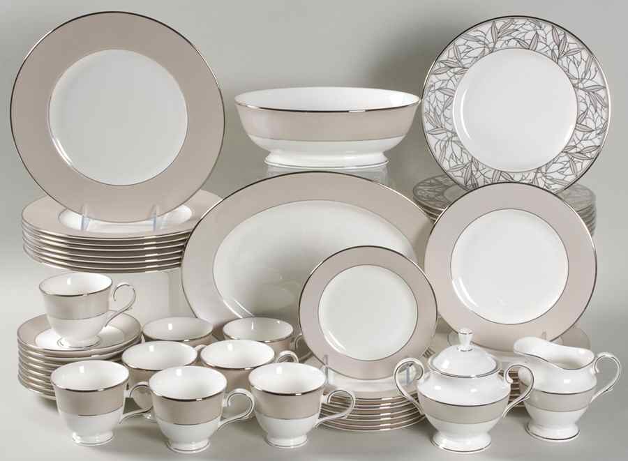 Federal Platinum Frost 53 Piece Set by Lenox-1