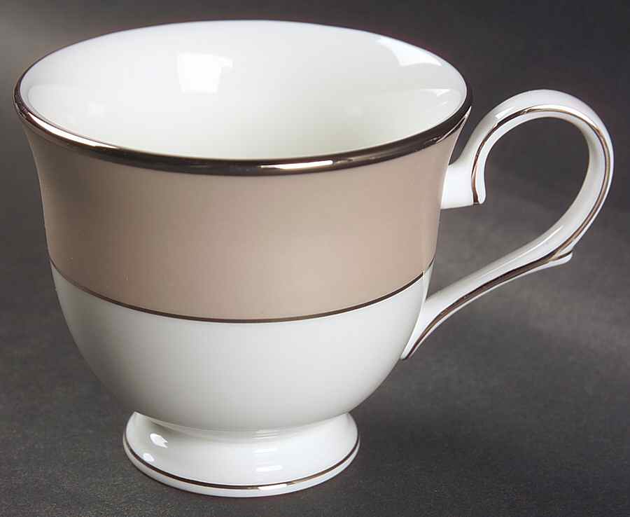 Federal Platinum Frost Footed Cup by Lenox-1