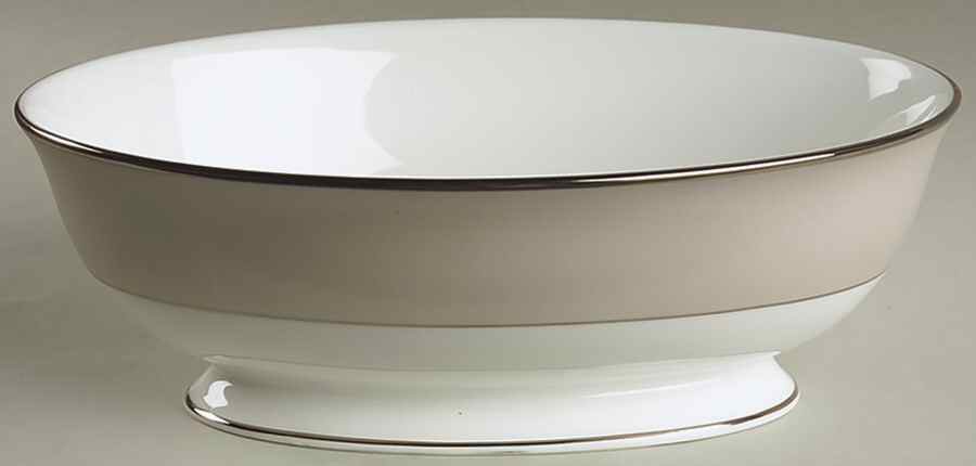 Federal Platinum Frost 9" Oval Vegetable Bowl by Lenox-1