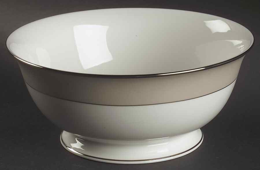 Federal Platinum Frost 8" Round Vegetable Bowl by Lenox-1