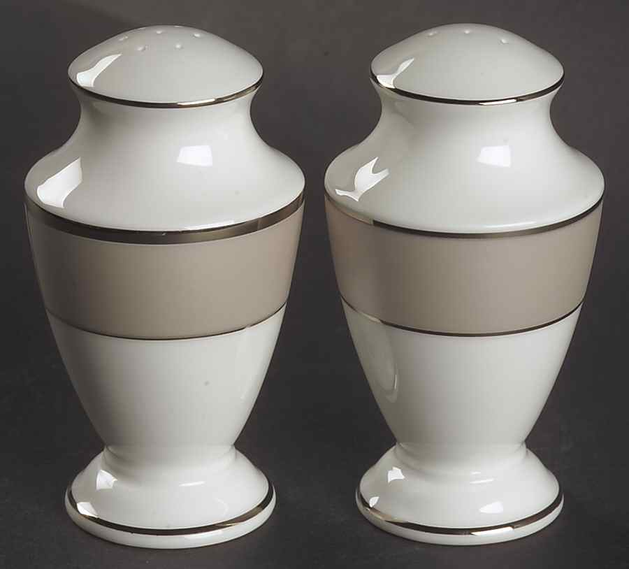 Federal Platinum Frost Salt & Pepper Set by Lenox-1