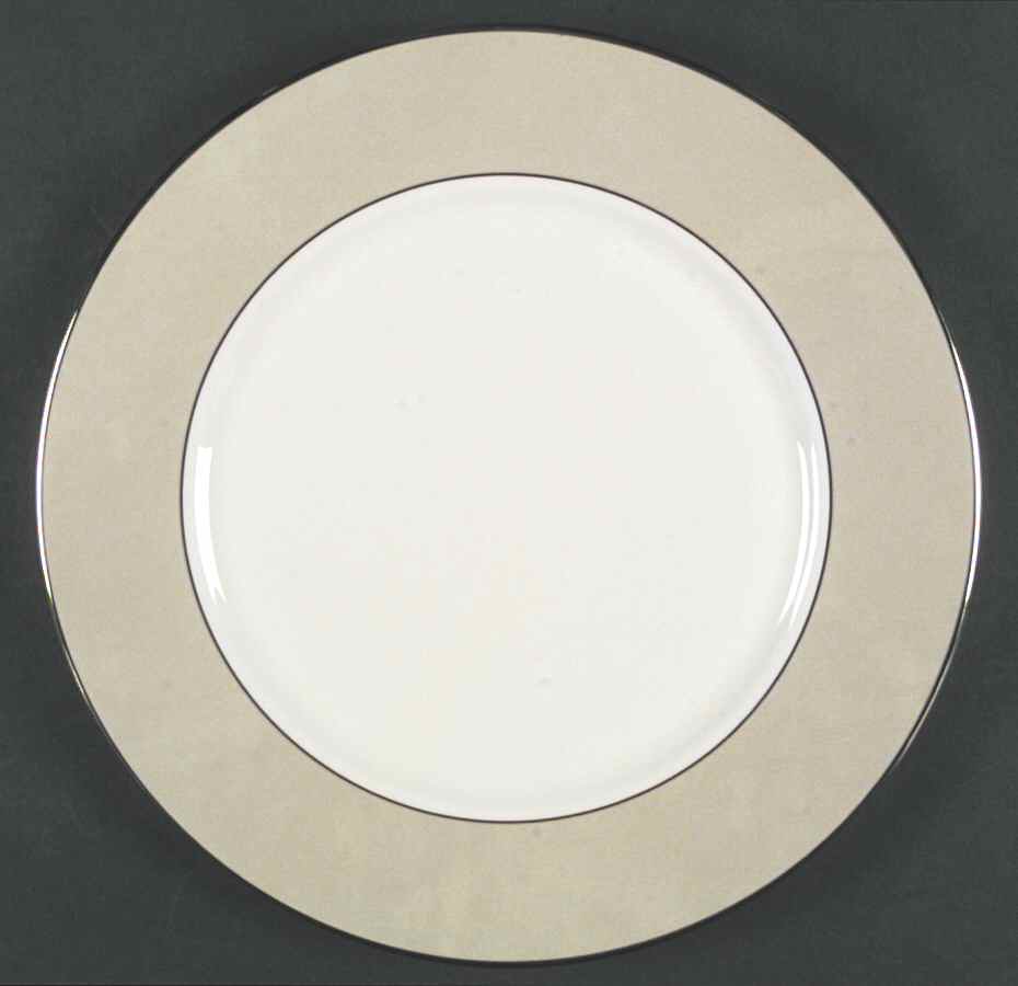 Federal Platinum Frost Service Plate (Charger) by Lenox-1
