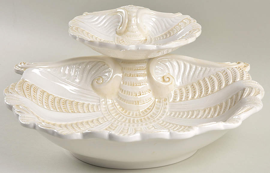 Butler's Pantry 2 Tier Shell Server by Lenox-1