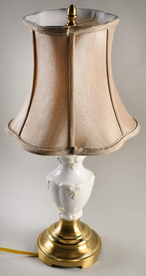 Butler's Pantry 18" Electric Lamp & Shade by Lenox-1