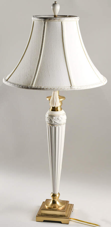 Butler's Pantry 34" Electric Lamp & Shade by Lenox-1