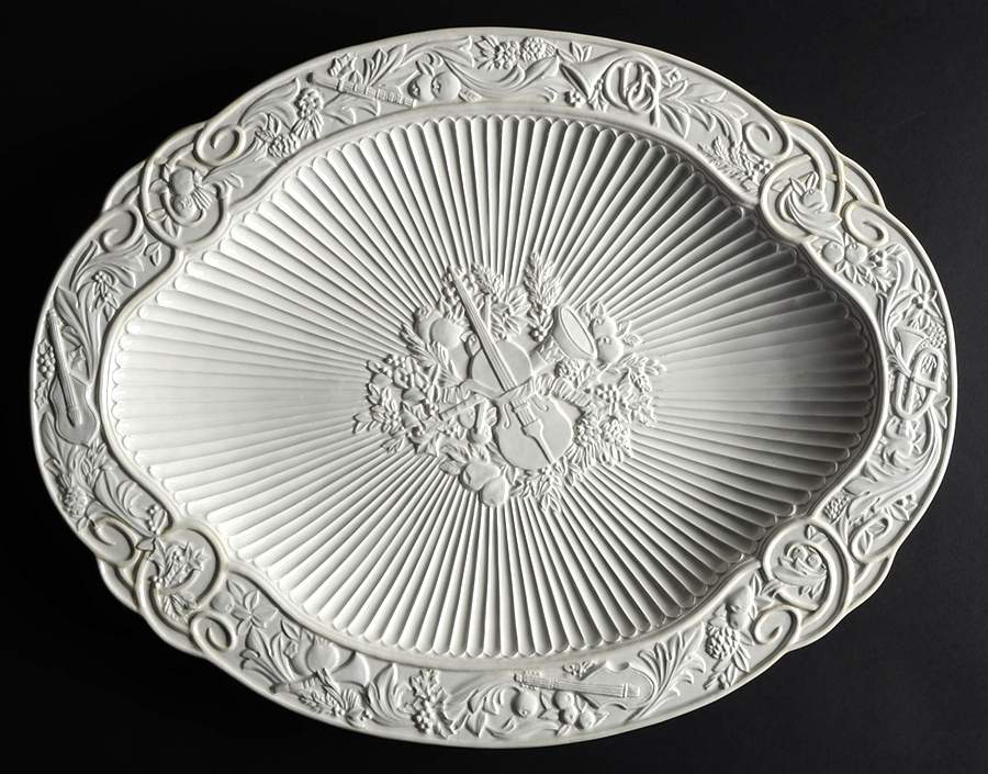 Butler's Pantry 20" Fluted Oval Serving Platter by Lenox-1