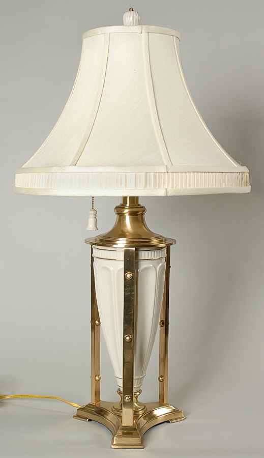 Butler's Pantry 29" Electric Lamp & Shade by Lenox-1