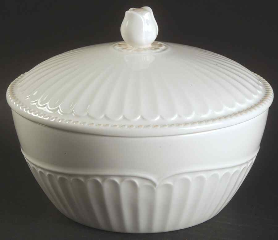 Butler's Pantry Small Round Covered Vegetable by Lenox-1