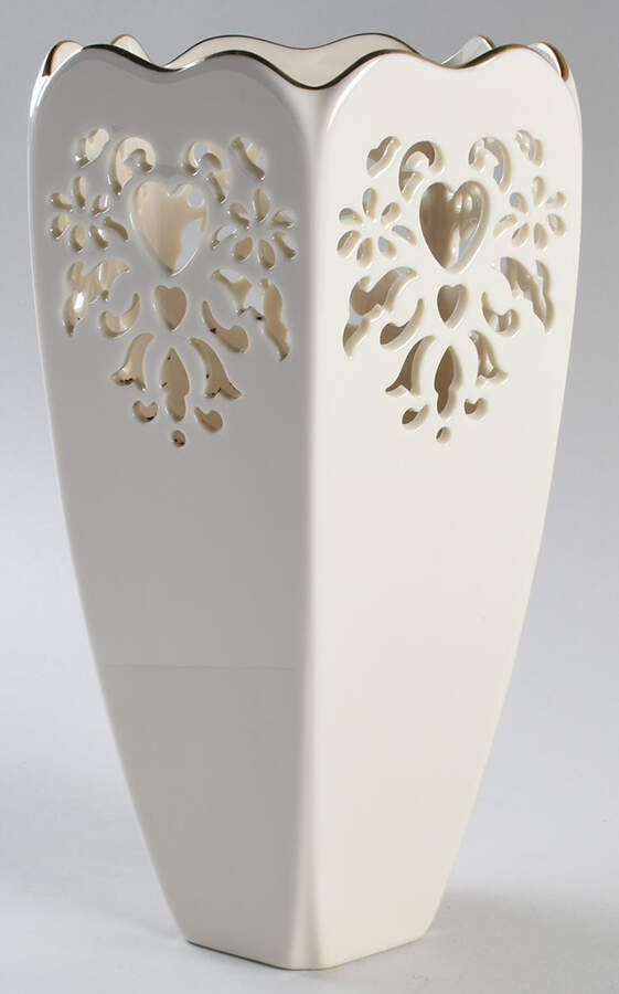 Eternal Hearts Collection 10'' Vase by Lenox-1