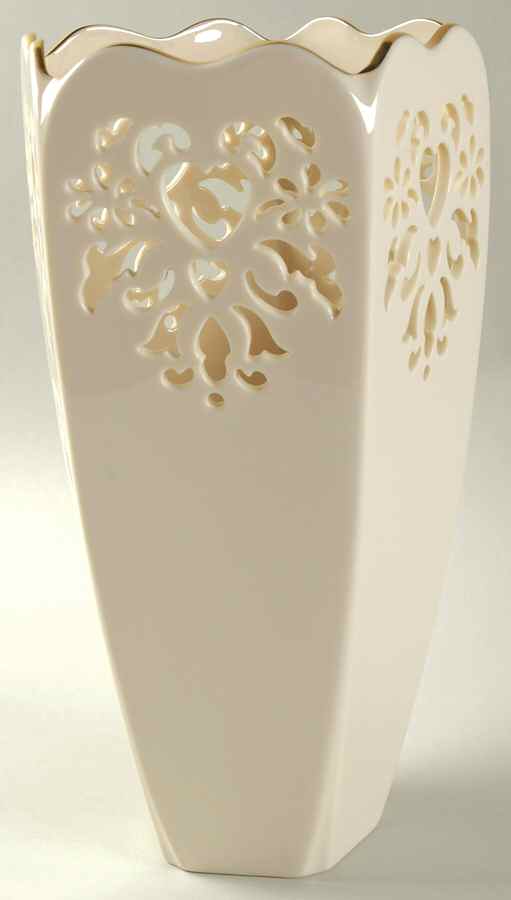 Eternal Hearts Collection 10" Vase by Lenox-1