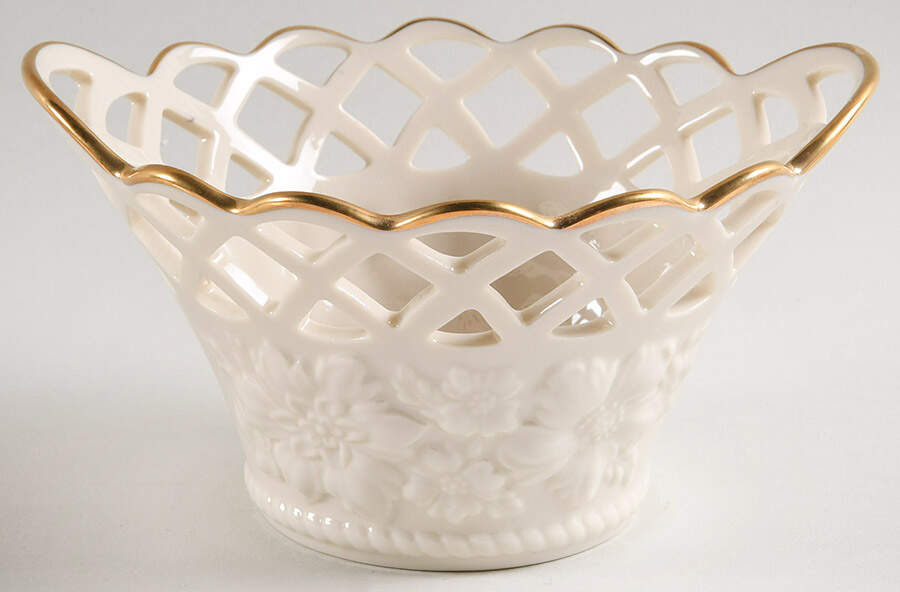 Golden Meadows Collection Basket by Lenox-1