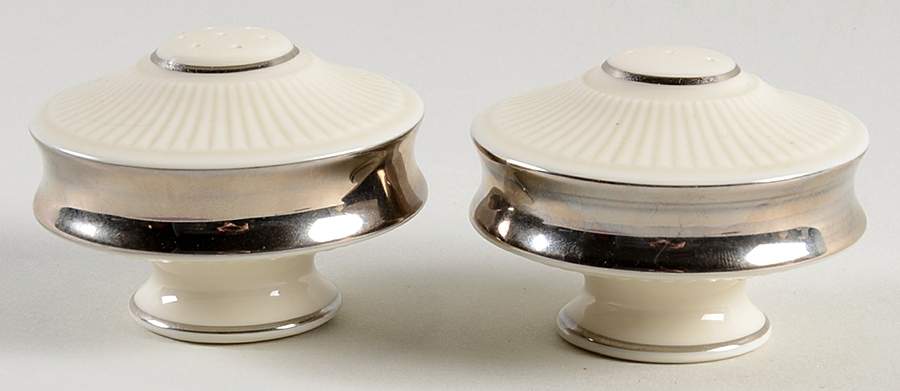 Celestial Collection Platinum Salt & Pepper Set by Lenox-1