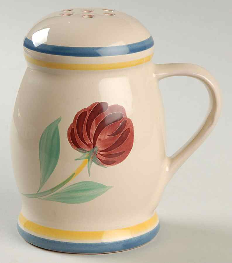 Poppies On Blue Terra Cotta Cheese Shaker by Lenox-1