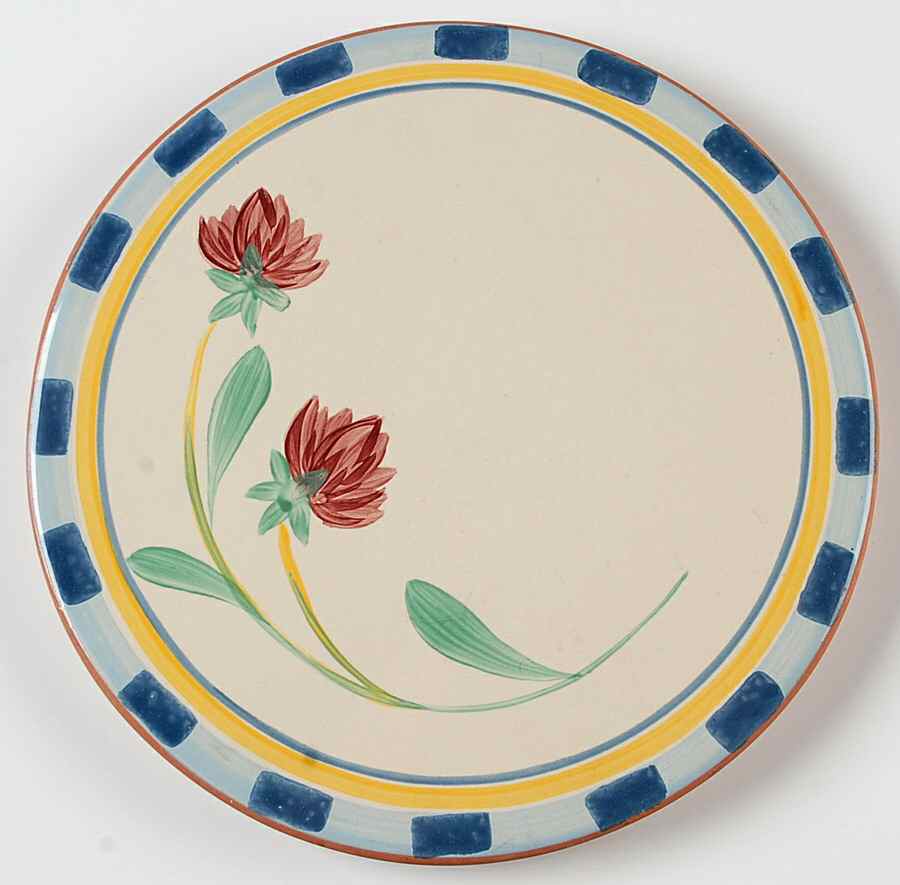 Poppies On Blue Terra Cotta Trivet by Lenox-1