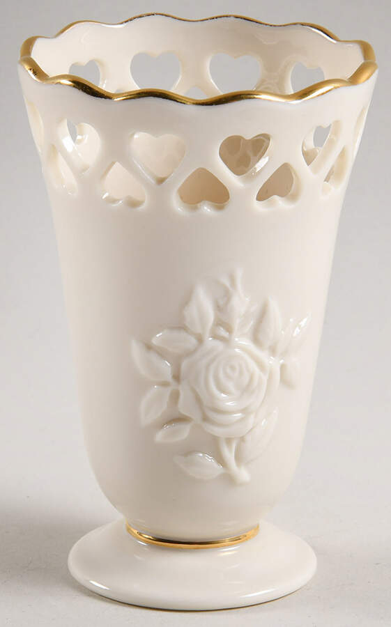Rosebud Collection 4" Vase by Lenox-1