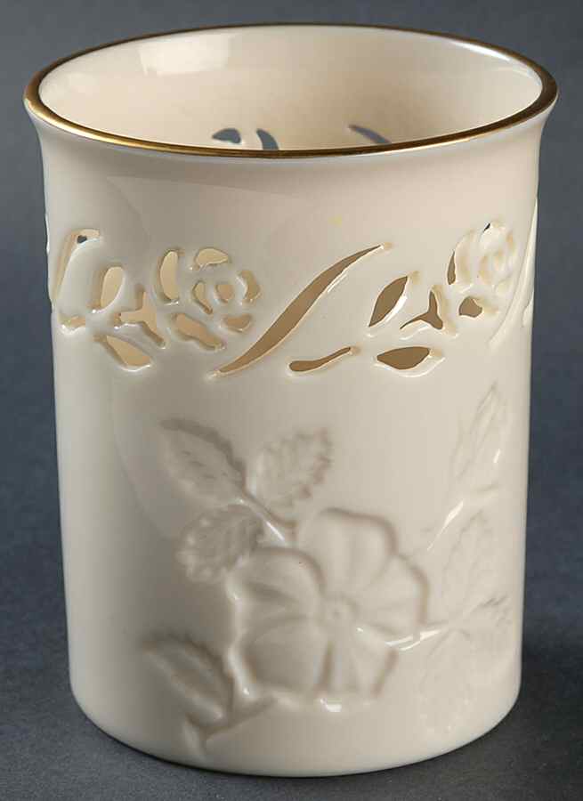 Rosebud Collection Votive Candleholder by Lenox-1