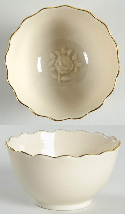 Rosebud Collection 4" All Purpose Bowl by Lenox-1