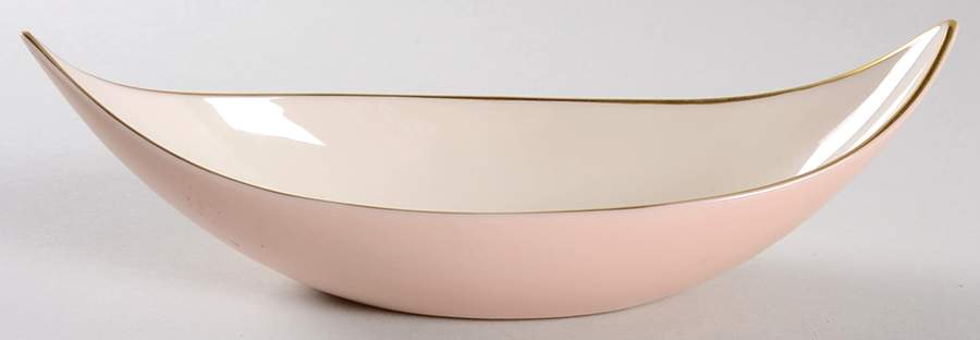 Crescent Collection Pink Nut Dish by Lenox-1