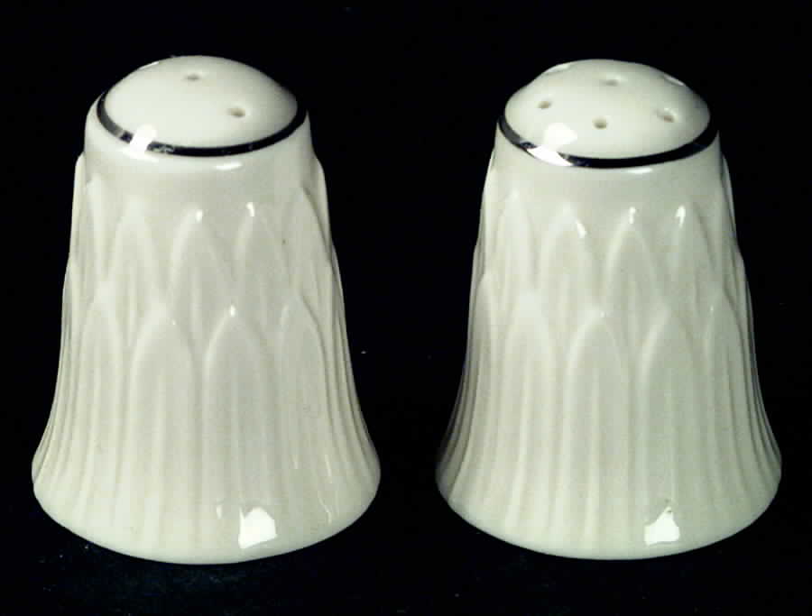 Carlyle Collection Platinum Salt & Pepper Set by Lenox-1
