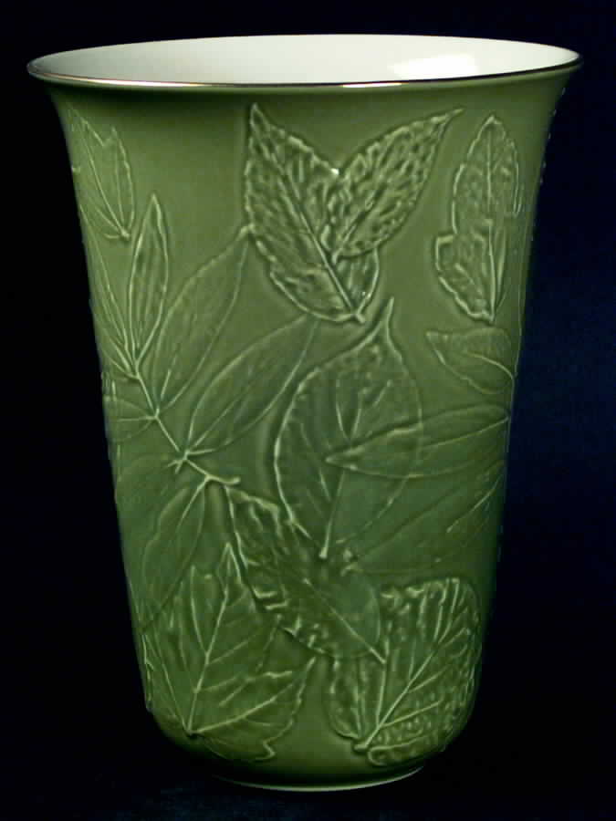 Pressed Leaves Collection 10" Vase by Lenox-1