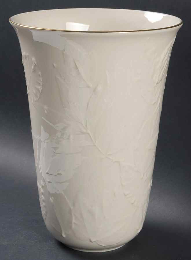 Pressed Leaves Collection 10" Vase by Lenox-1