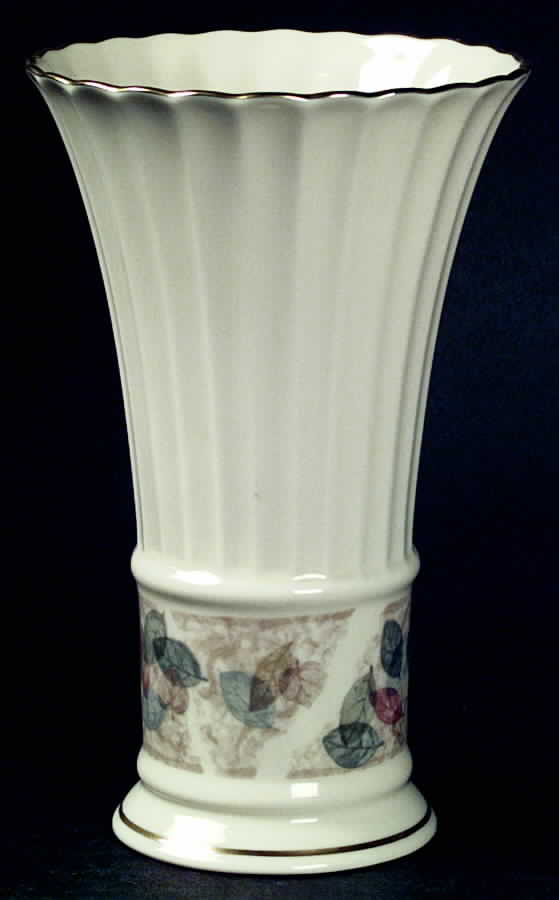 Drifting Leaves Collection 8" Vase by Lenox-1