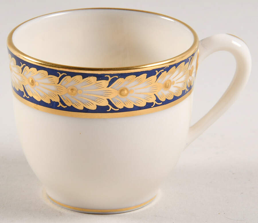 Pembrooke Blue Flat Demitasse Cup by Lenox-1