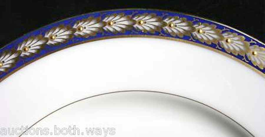Pembrooke Blue Service Plate (Charger) by Lenox-1