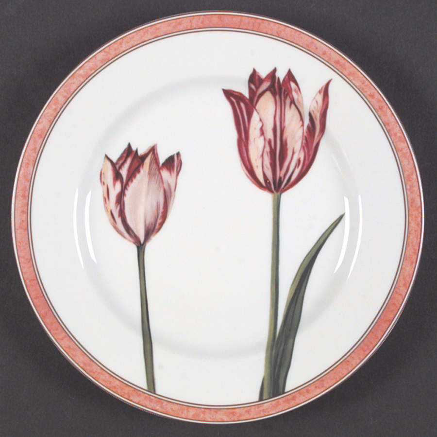 Tulipes Salad/Dessert Plate by Laure Japy-1
