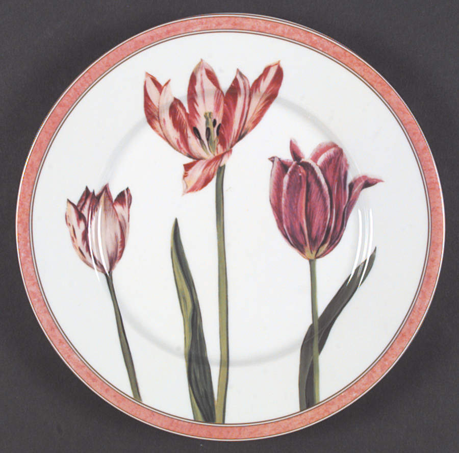 Tulipes Dinner Plate by Laure Japy-1