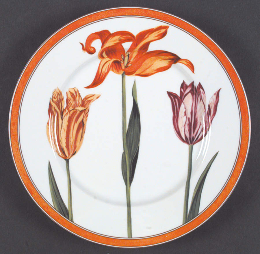 Tulipes Dinner Plate by Laure Japy-1