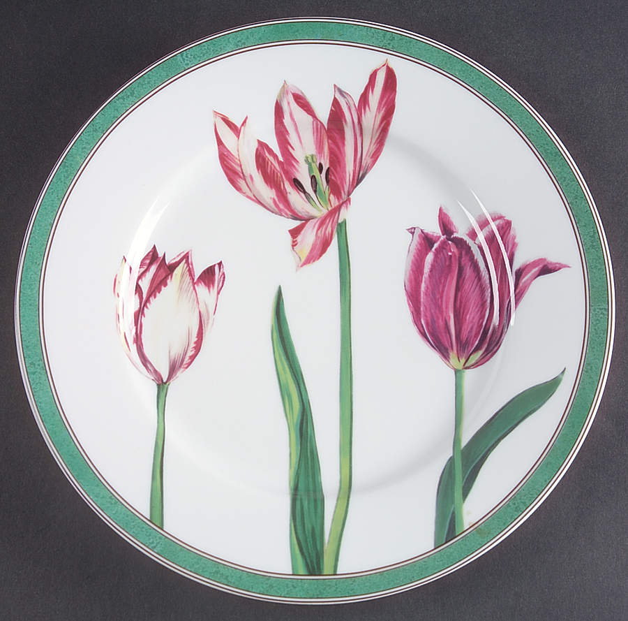 Tulipes Dinner Plate by Laure Japy-1