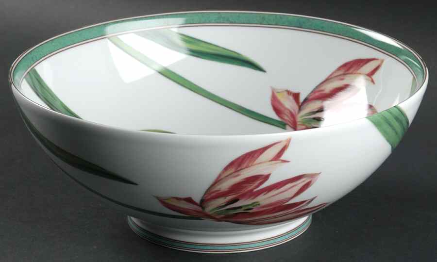 Tulipes 9" Salad Serving Bowl by Laure Japy-1