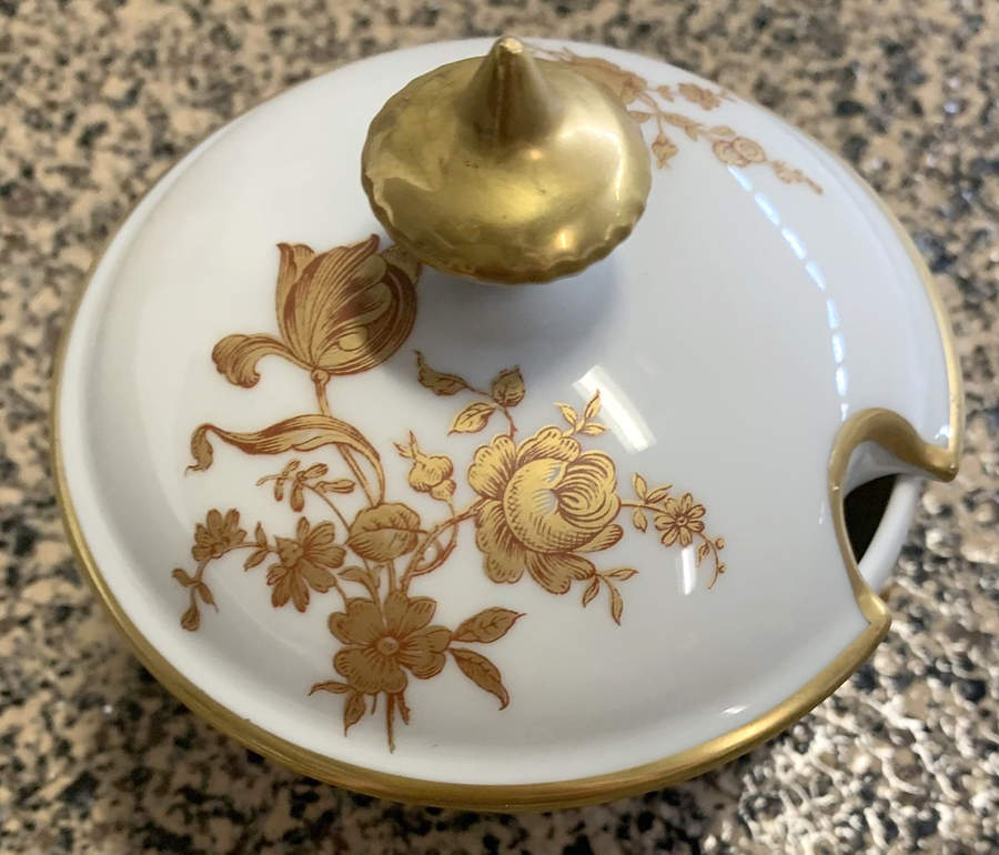 LCT14 Sugar Bowl & Lid by Limoges Castel-1