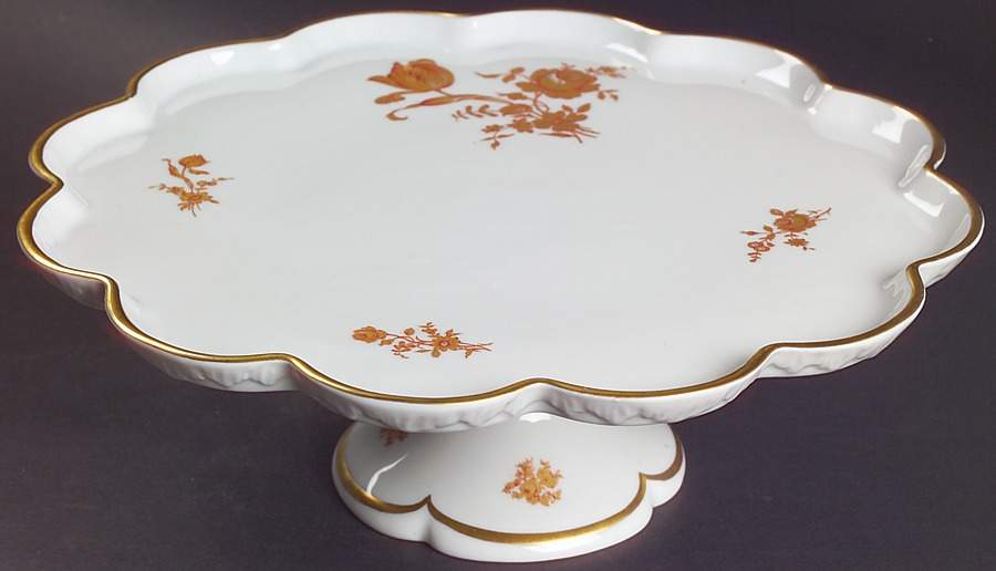 LCT14 10" Diameter Pedestal Cake Stand by Limoges Castel-1