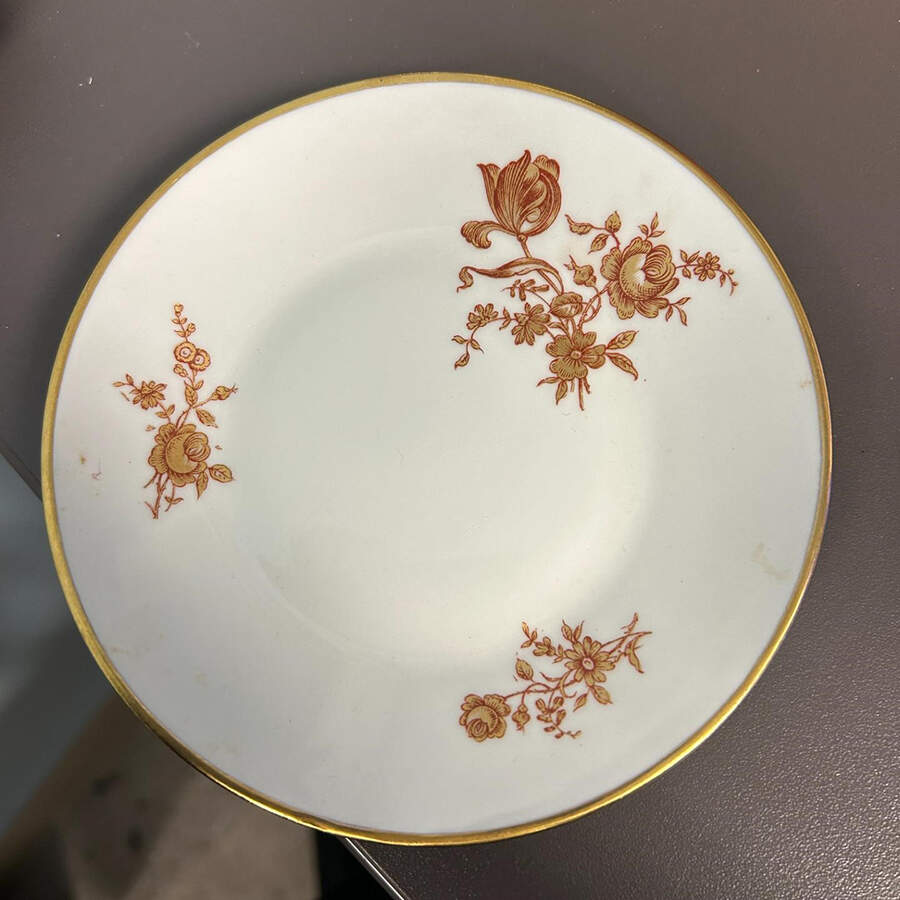 LCT14 Square Bread & Butter Plate by Limoges Castel-1