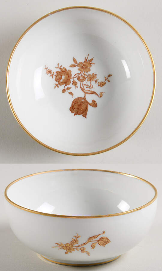 LCT14 Fruit/Dessert (Sauce) Bowl by Limoges Castel-1