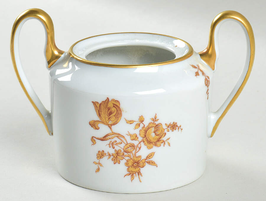 LCT14 Sugar Bowl No Lid by Limoges Castel-1