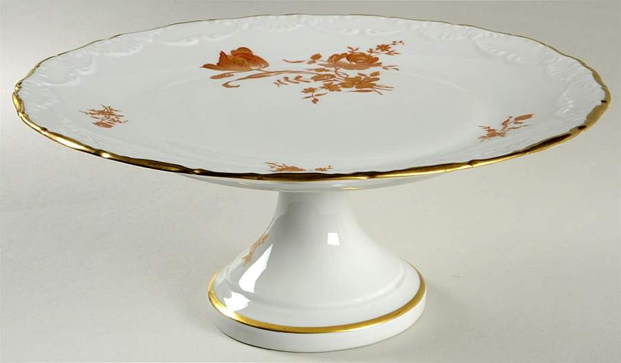 LCT14 10" Diameter Pedestal Cake Stand by Limoges Castel-1