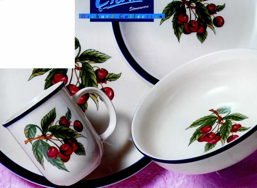 Cherry Dinner Plate by Lynn's China-1
