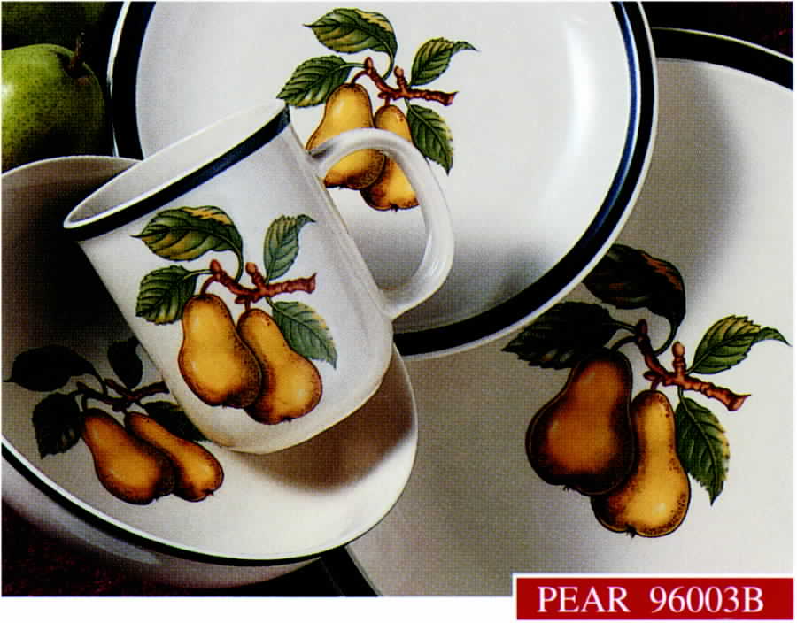 Pears Dinner Plate by Lynn's China-1