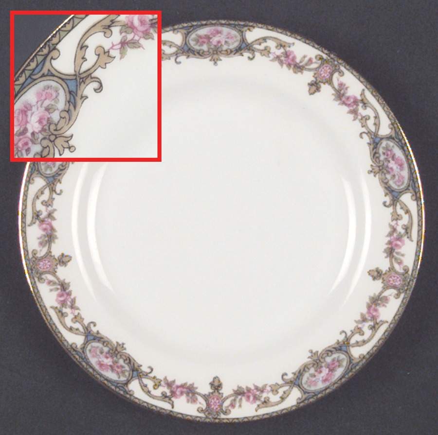 The Arenida Bread & Butter Plate by Leon D Bloch-1