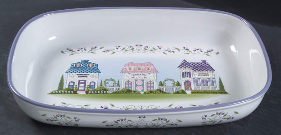 Lenox Village Giftware 14" Rectangular Baker by Lenox-1