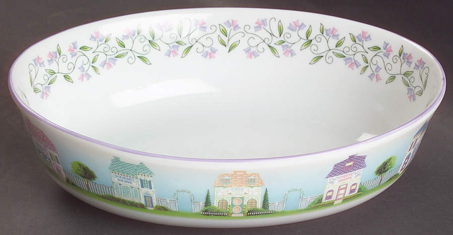 Lenox Village Giftware 10" Oval Vegetable Bowl by Lenox-1