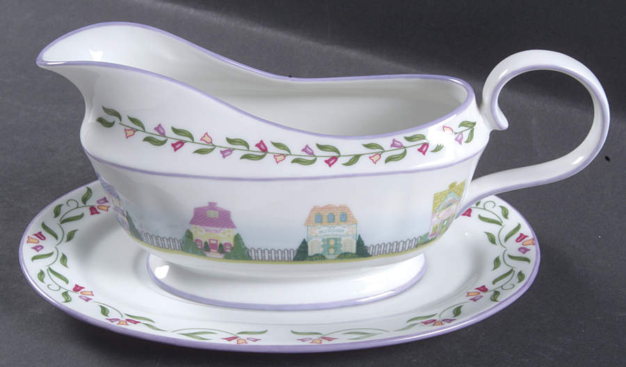 Lenox Village Giftware Gravy Boat & Underplate by Lenox-1