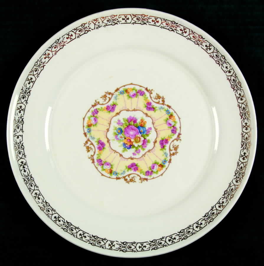 Delight Dinner Plate by Limoges-American-1