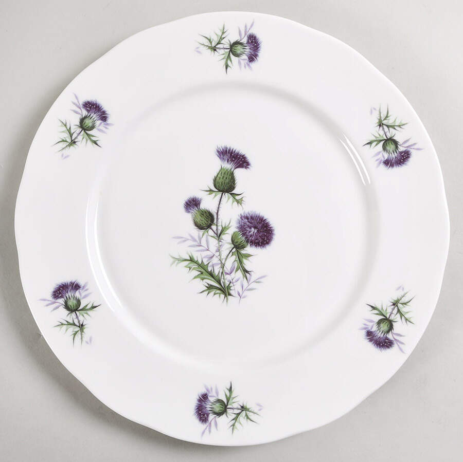 The Thistle Dinner Plate by Luckenbooth-1