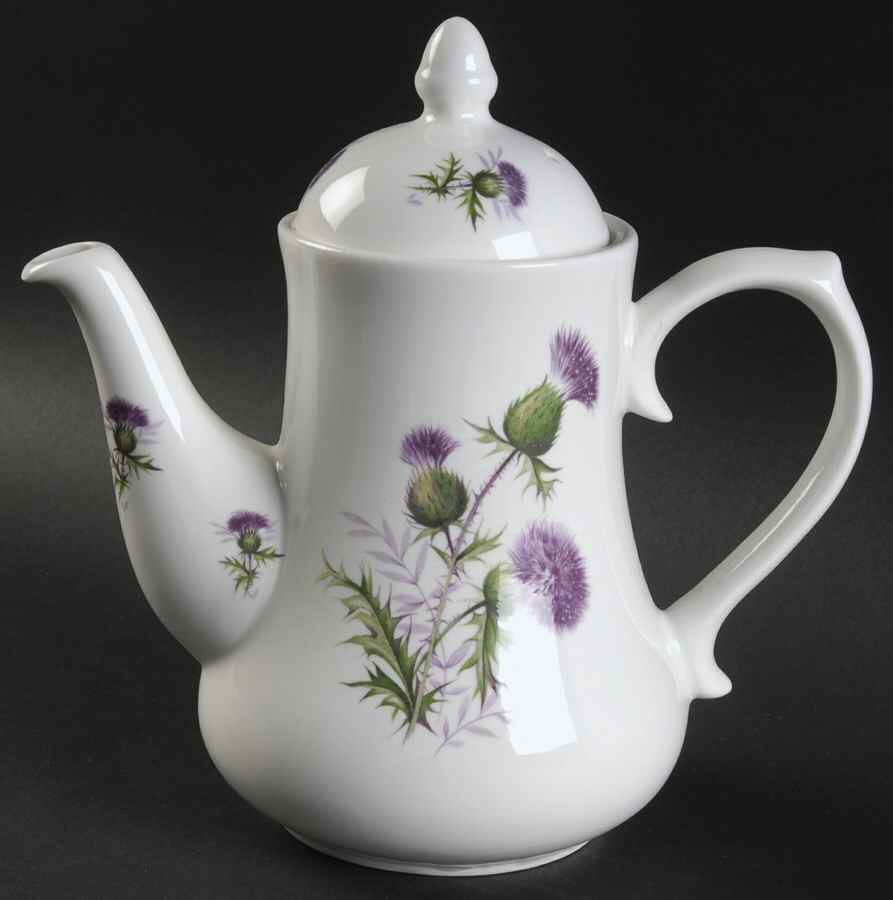 The Thistle Small Coffee Pot & Lid by Luckenbooth-1