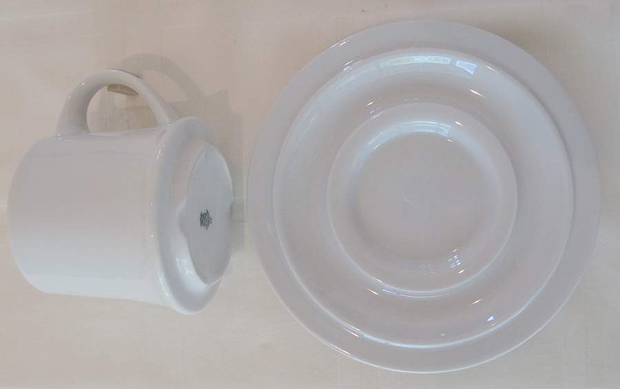 Cosmopolitan Flat Cup & Saucer Set by Langenthal-1