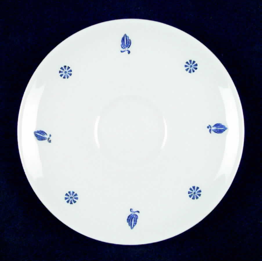 Rena Blue Saucer by Scammell-1